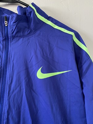 Nike Pro Elite Storm Sponsored 2019 Track Field Running Jacket Sz