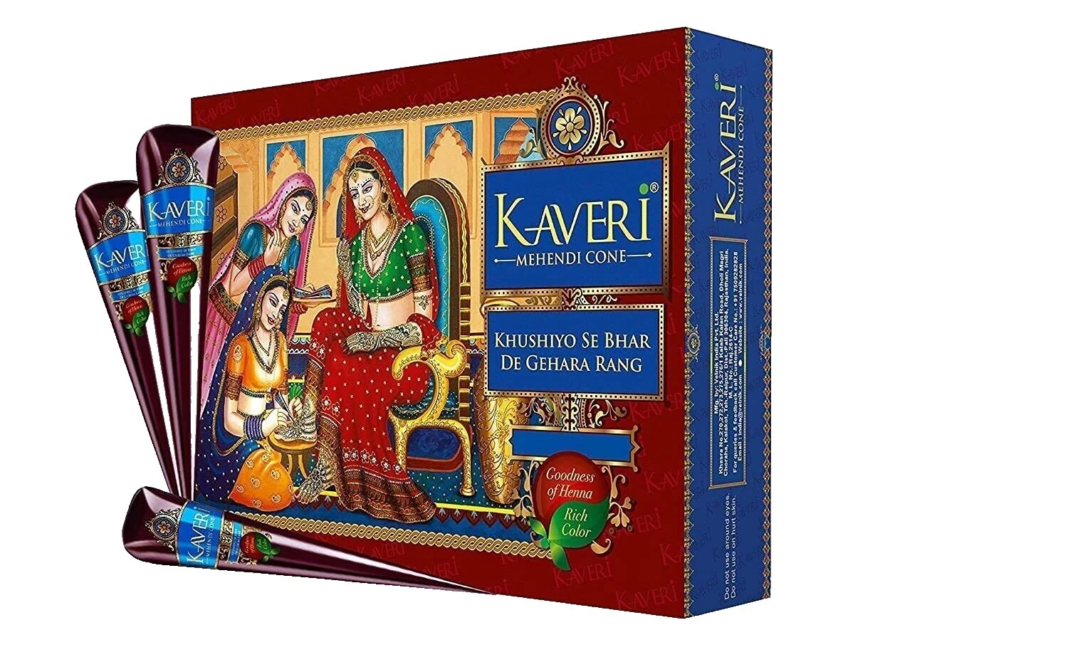 Pasta de Henna marrón y polvos