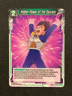 Dragonball Super: Hidden Power of the Saiyajins BT7-072 UC - Grün
