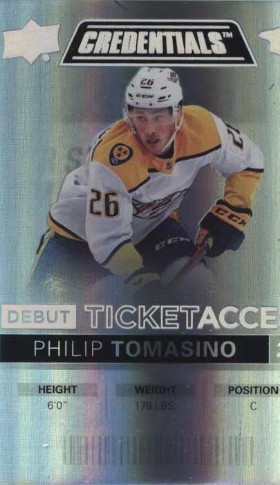 2021-22 Upper Deck Credentials - Philip Tomasino #133 - 1 of 1