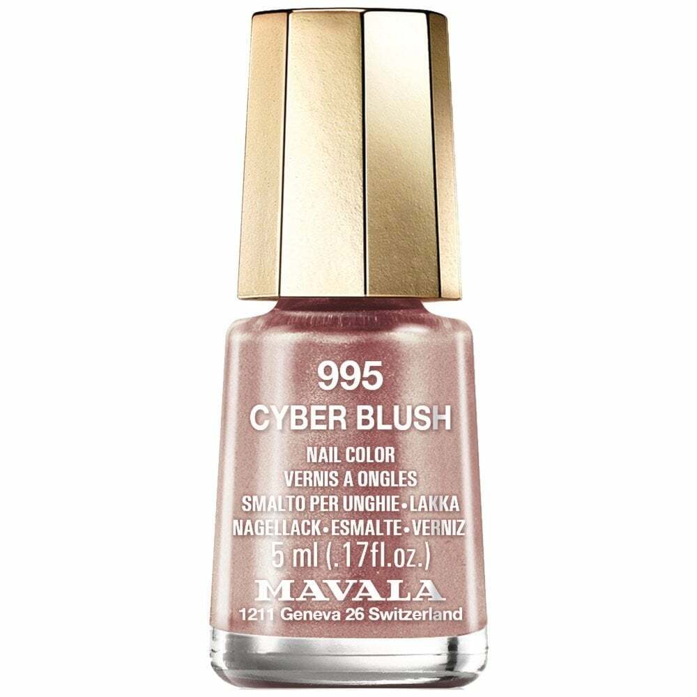 Mavala Breathable Mini Nail Polish - Cyber Blush (995) 5ml