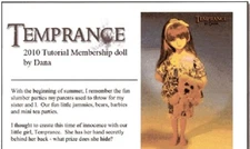  1:12  Mini Doll Dressing 1" Sewing ~ Temperance Tutorial/pattern! 