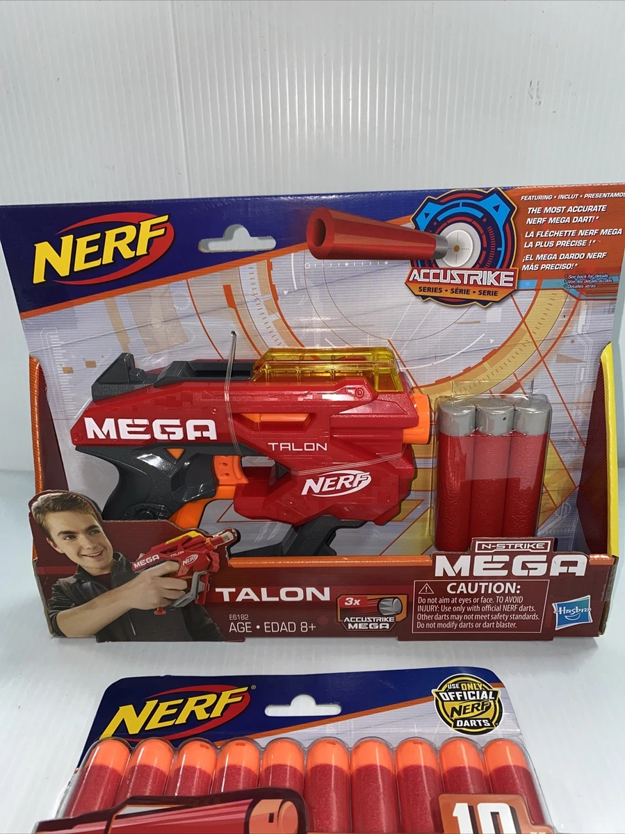 Nerf Mega Talon Blaster Includes 3 AccuStrike Nerf Mega darts