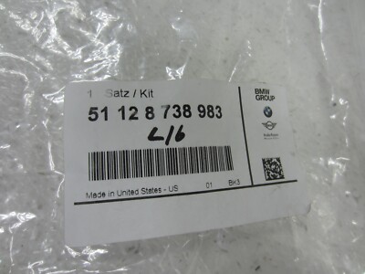 NEW OEM Genuine BMW X5 G05 REAR BUMPER PDC MOUNTING KIT  