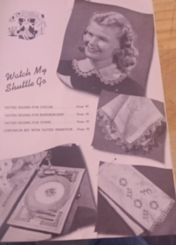 The Spool Cotton Company Learn How Book #170 Embroidery Knitting Tatting Crochet - Picture 6 of 8