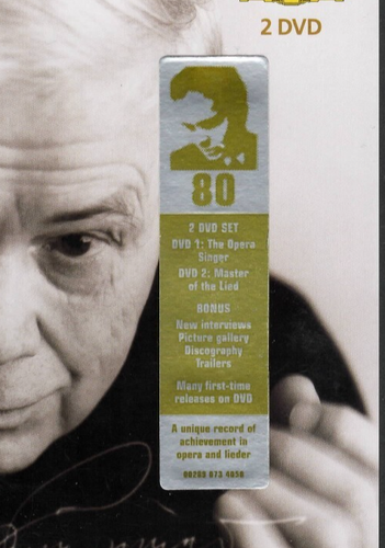 2 DVDs THE ART OF DIETRICH FISCHER-DIESKAU | sehr gut (D19) - Picture 3 of 10