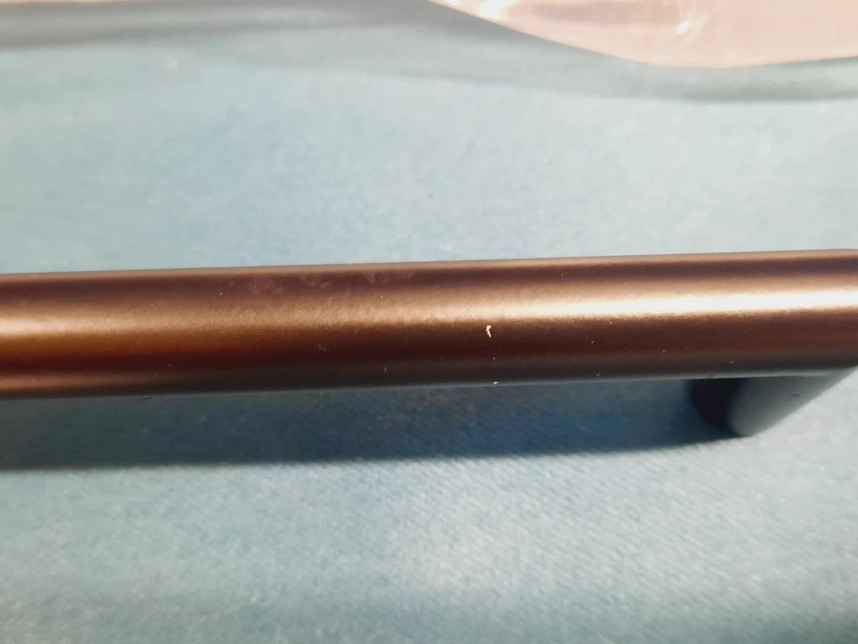 Perillas superiores TK946BLK Kinney 12" mango central tirar serie Lynwood plano negro ¡LEER! Foto 3 de 4