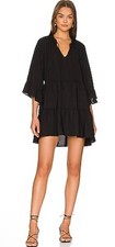 Show me your Mumu Viola Mini Dress in Black NWT S