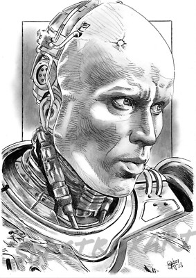 ROBOCOP SIGNED LIMITED EDITION ART PRINT ''Murphy''