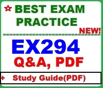 EX294 (RHCE)  Red Hat Enterprise Linux 8-  BEST EXAM Q&A +2 GUIDES -Update 2025!