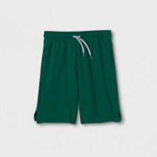 Boys' Athletic Shorts - All in Motion - Green - Size XS