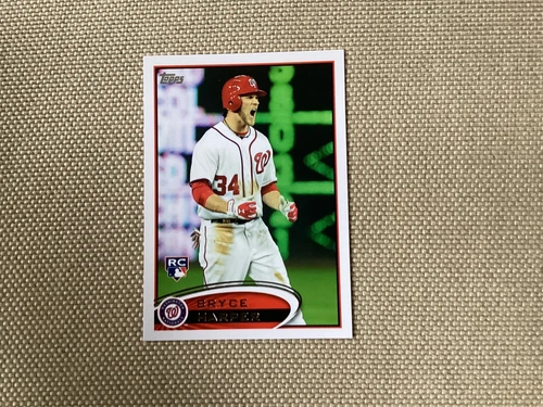 2012 Topps #661 Bryce Harper Factory Set Bonus: Rookie Variations