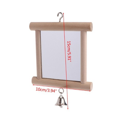 Birdcage Stands Parrot Swing Interactive Toys Parrot Mirror Parrot