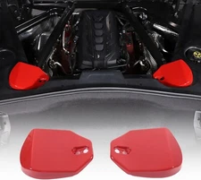 Gloss Red Engine Bay Shock Rear Strut Tower Panel Cover Fits 20-23 Corvette C8