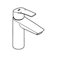 Grohe Eh-Wt-Batterie Eurosmart 23989_3 M-Size VerbrüHschutz Po-Ablaufgrt. Chrom