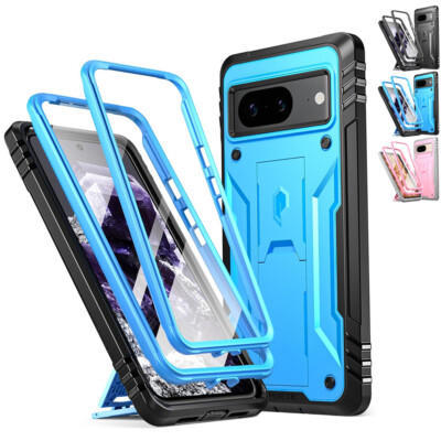 Poetic Case For Google Pixel 8 Pro / Pixel 8 8A With Kickstand Built in Screen