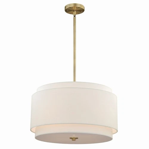 Vaxcel - Burnaby 4-Light Pendant in Mid-Century Modern and Cylinder Style 15.75 - Picture 1 of 4