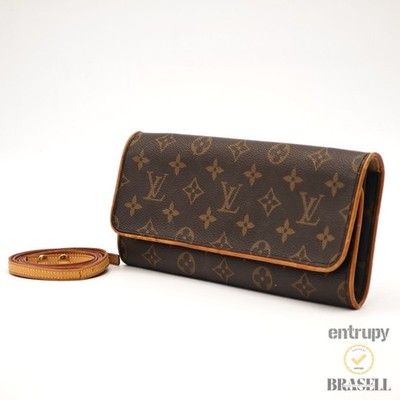 LOUIS VUITTON Monogram Pochette Twin GM M51852 2Way Shoulder【import fee FREE】