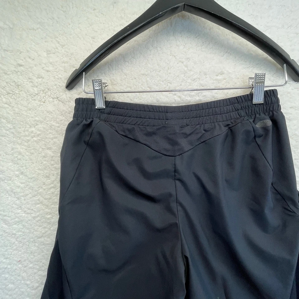 Adidas Clima365 Women’s S Track Pants Black 3-Stripe Ruched Leg VTG Y2K 2000s - Image 3 of 4