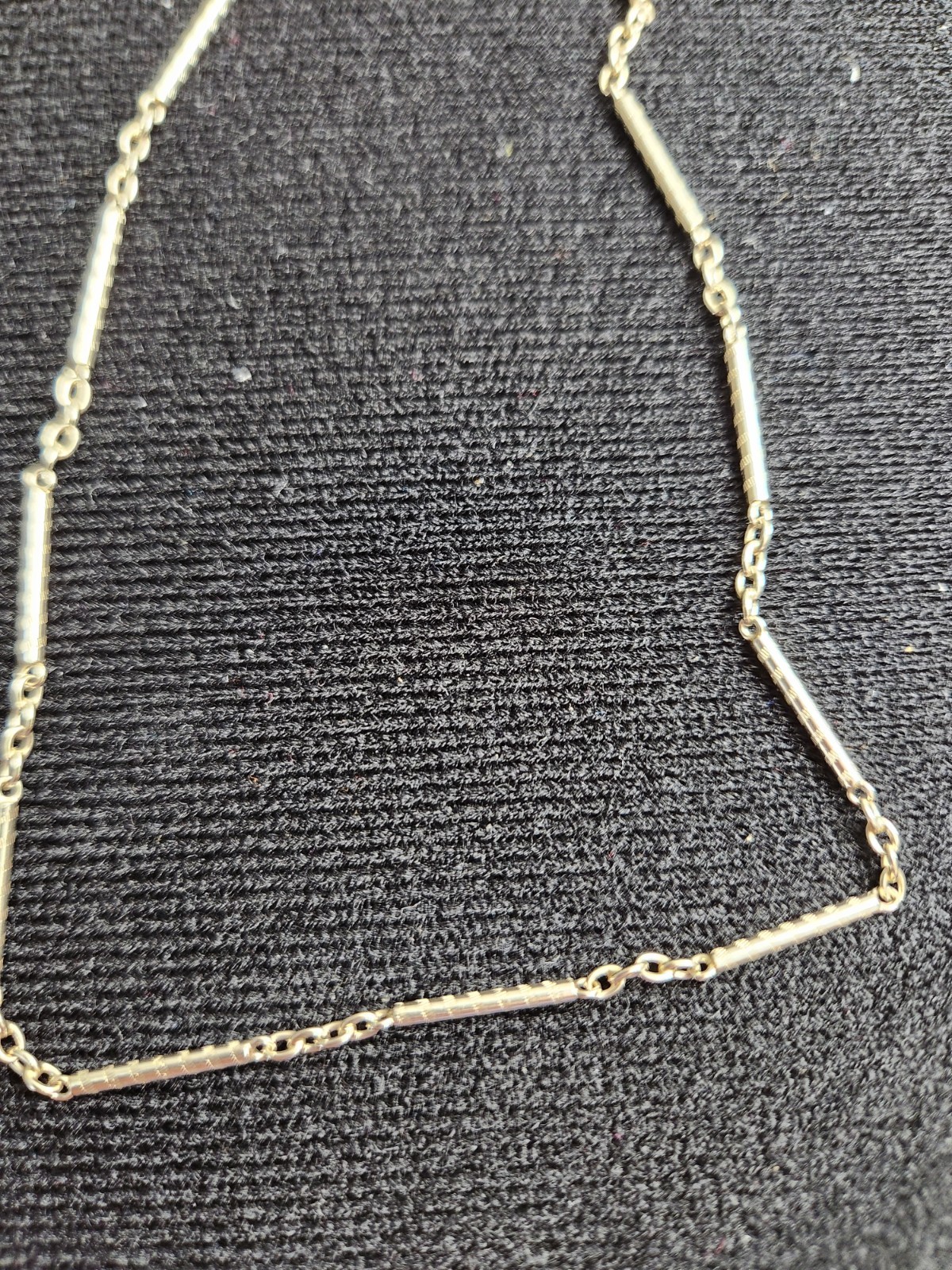 14K SOLID WHITE GOLD WATCH CHAIN BINDER BROTHERS … - image 11