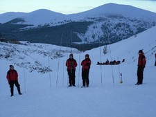 Foto A3 Lawinensondierung, Allt na Ciste Coire na Ciste um 2010