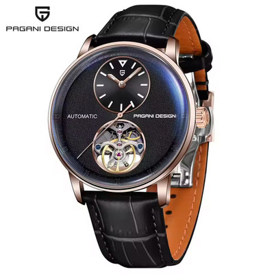 Pagani Design 1796 42mm Open Heart Dial Sapphire Dome Exhibition Back Automatic
