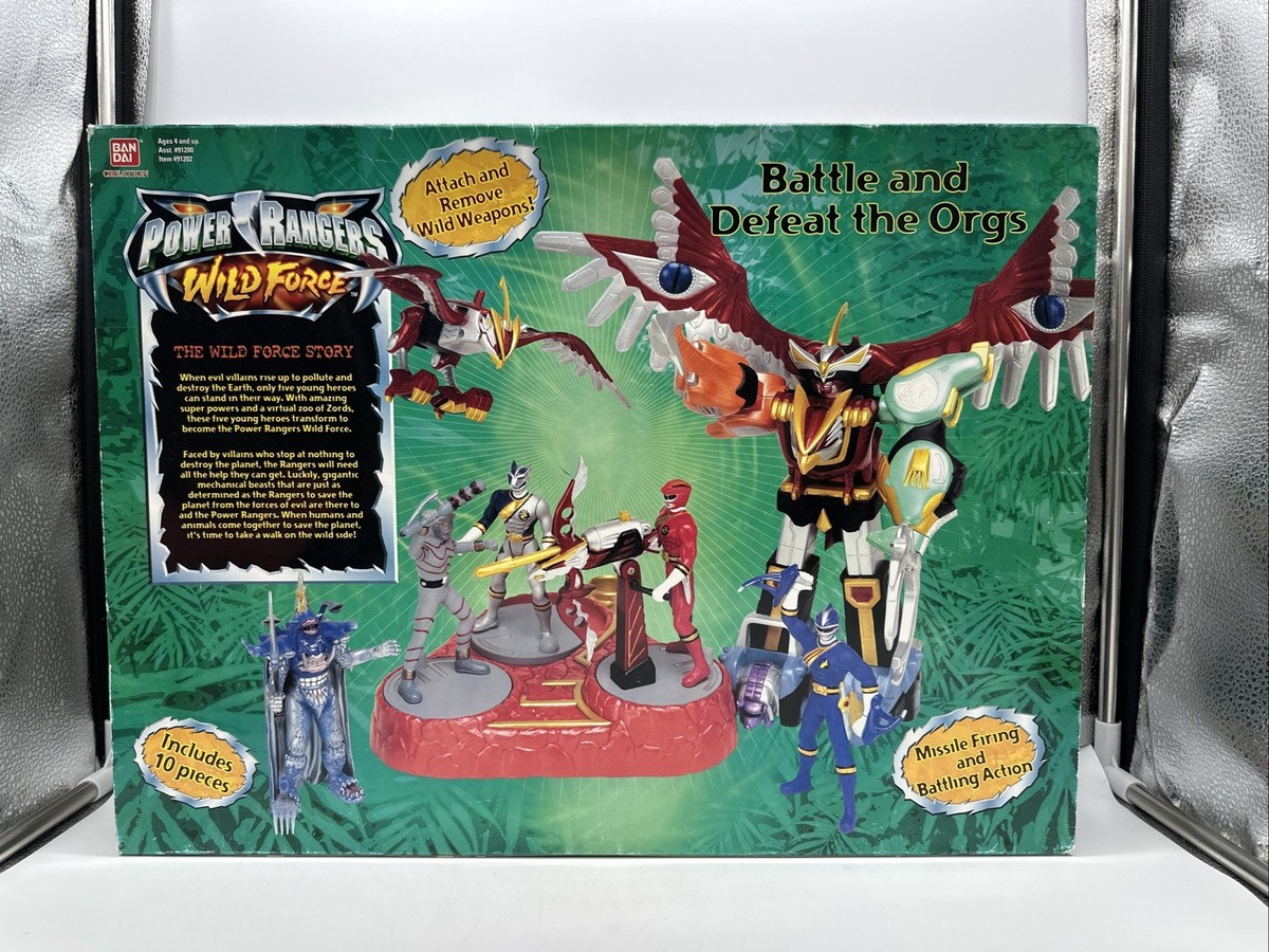 Power Rangers Wild Force Primal Adventure Set 6