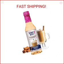 Jordan's Skinny Mixes Sugar Free Coffee Syrup, Cinnamon Dolce Coffee Flavoring S