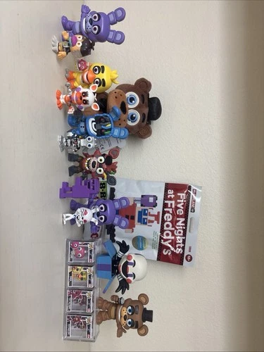 Fnaf Toy Lot Funko 10th Anniversary Fightline McFarlane Building And More