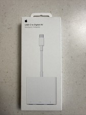 APPLE USB-C TO DIGITAL AV MULTIPORT ADAPTER MW5M3AM/A BRAND NEW. Sealed