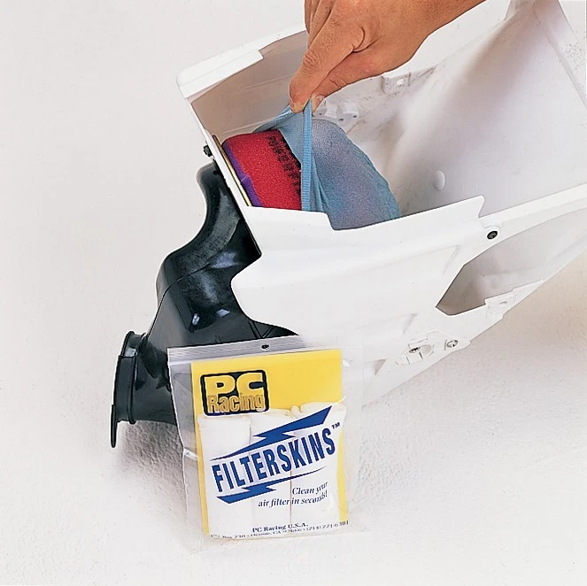 Pieles de filtro de aire de liberación rápida (3 PK) 6-8" para motos de tierra de tamaño completo PCR. M819-90 Foto 3 de 3