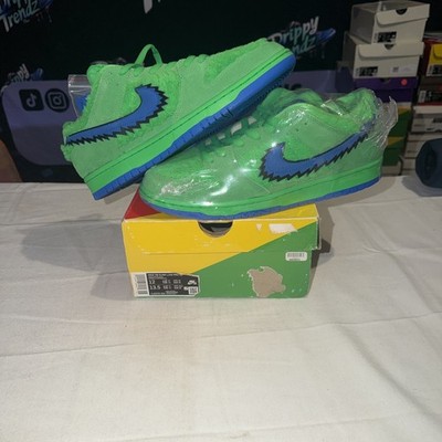 Size 12 - Nike SB Dunk Low x Grateful Dead Green Bear 2020
