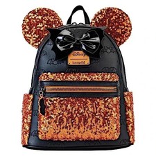 Loungefly Halloween  Minnie Mouse Sequin Excl...