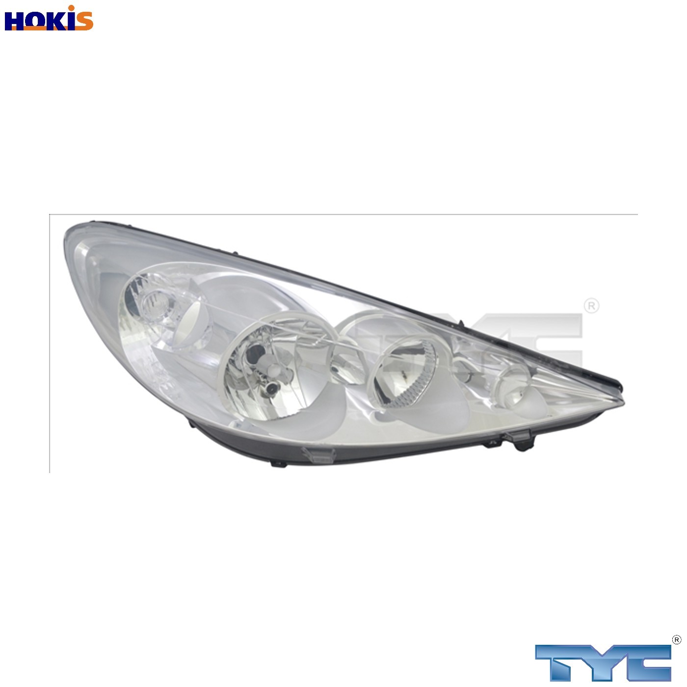 HEADLIGHT 20-12182-15-2 FOR PEUGEOT KFW /KFT 1.4L HFX 1.1L 8HR /8HZ 1.4L 4cyl