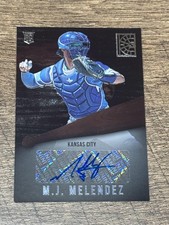 2022 Panini Capstone #RA-MM M.J. Melendez Rookie Auto Royals