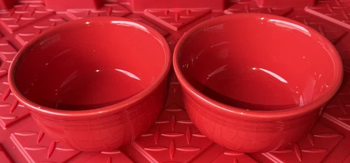 Fiesta Set Of (2) Bowls 7” HLC Gusto bowls 28oz