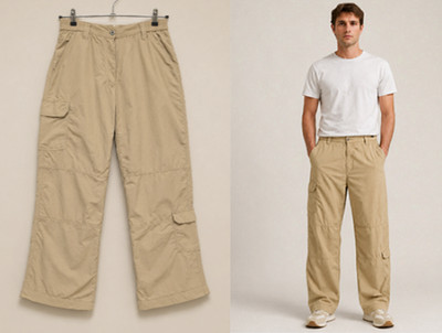 Herren Sommerhose / Cargohose Think Pink  Beige