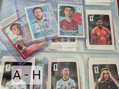 2026 Panini FIFA World Cup Stickers - CHOOSE your own! (A-H)
