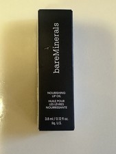 bareMinerals Nourishing Lip Oil In Shade: Flaunt- Full Size New in Box