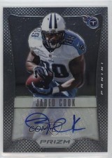 2012 Panini Prizm Auto /149 Jared Cook #36 Auto mi7