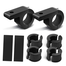 Light Bar Mounts, 2PCS Heavy Duty Clamp Kit for 0.75" 1" 1.25" Tubes,