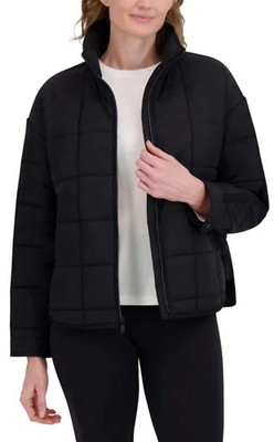 New with Tags-Roxy Women's Quilted Jacket Boxy Black Size 2XL