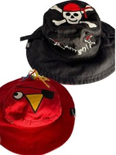 Kids Reversible Pirate To Parrot Bucket Hat
