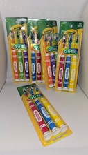 15 ct GUM Crayola Kids Marker Toothbrush Pack Soft Bristles Suction Cup