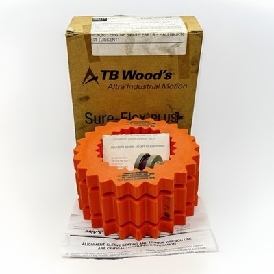 Neu TB Woods, 8H, Kupplungshülse Hytrel Größe 8 orange