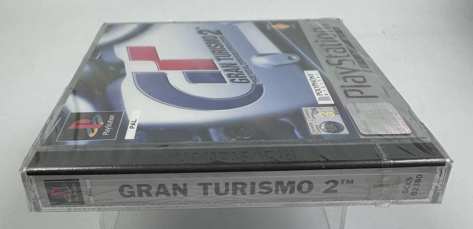 PS1 Gran Turismo 2 - Platinum, New And Factory Sealed - *Flaw* - Image 4 of 4