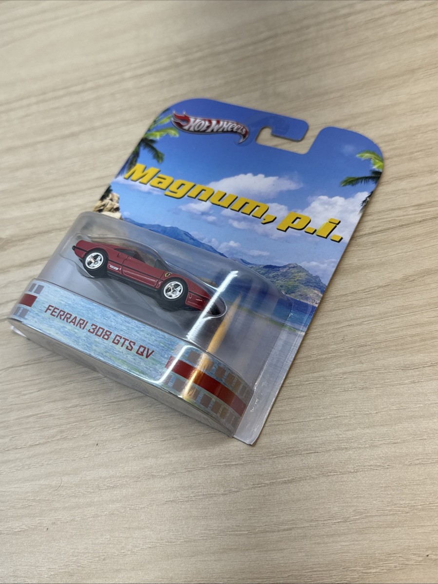 Hot Wheels Retro Entertainment Magnum Pi Ferrari 308 GTS QV Red