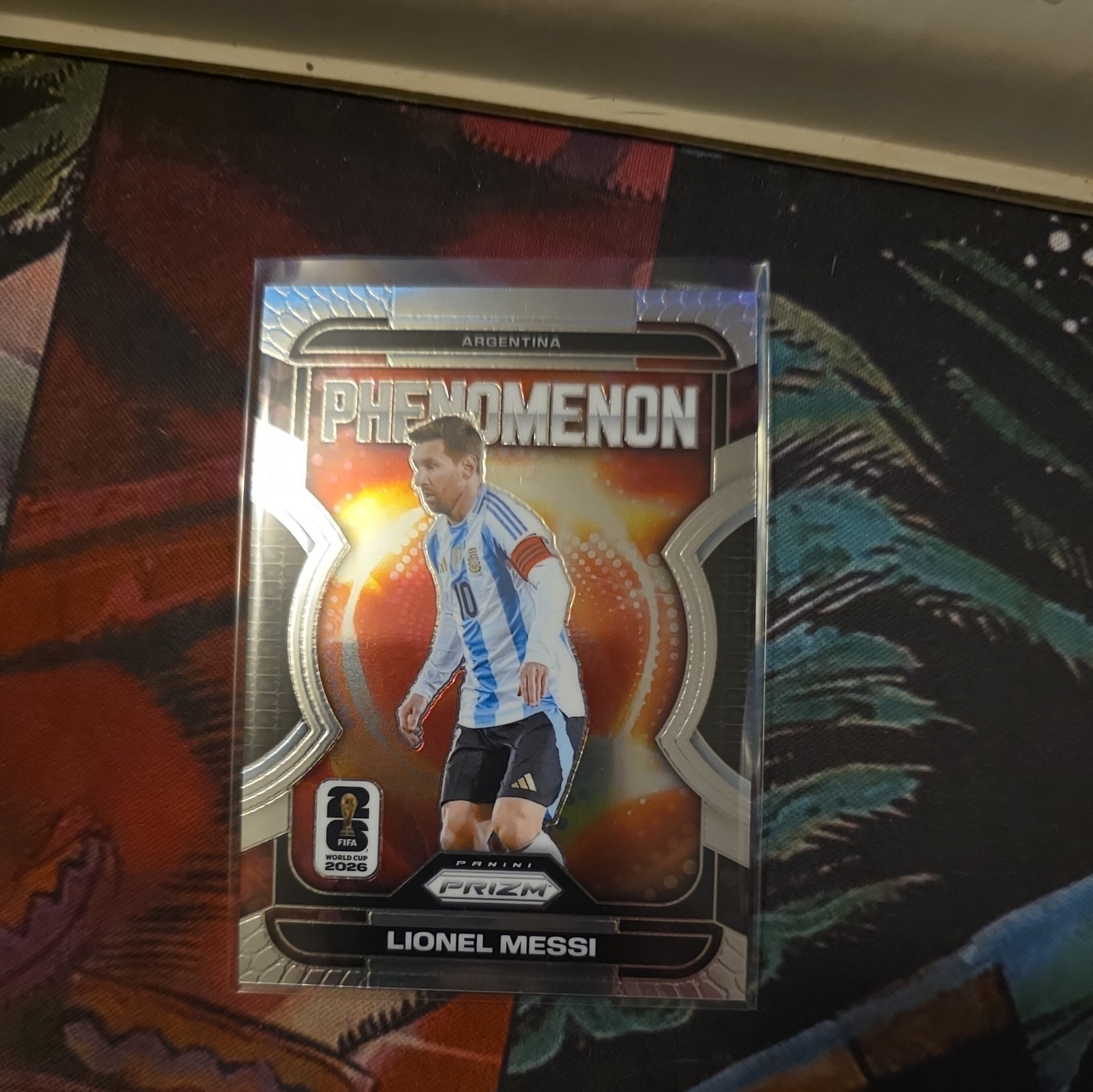 2026 Panini Prizm Fifa World Cup - Phenomenon Lionel Messi #19 base