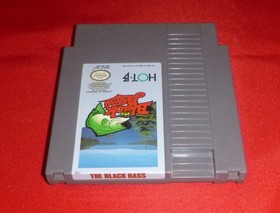 The Black Bass (Nintendo Entertainment System, 1989 NES)-Cart Only