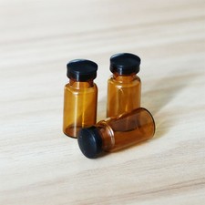 2ml Containers Cork Bottles Jars Empty Vial Glass Wedding DIY Tiny Candy